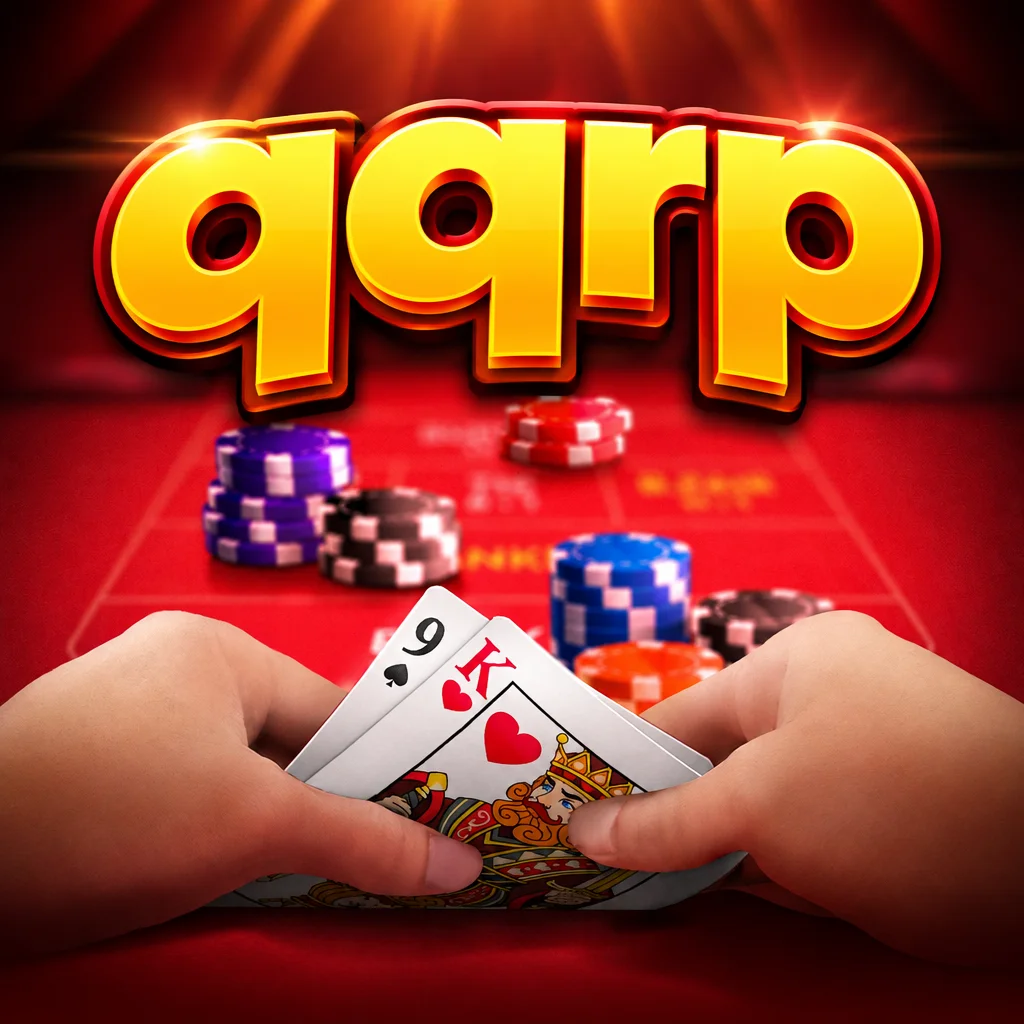 qqrp Baccarat Deluxe menampilkan meja kartu kasino elegan dengan chip taruhan